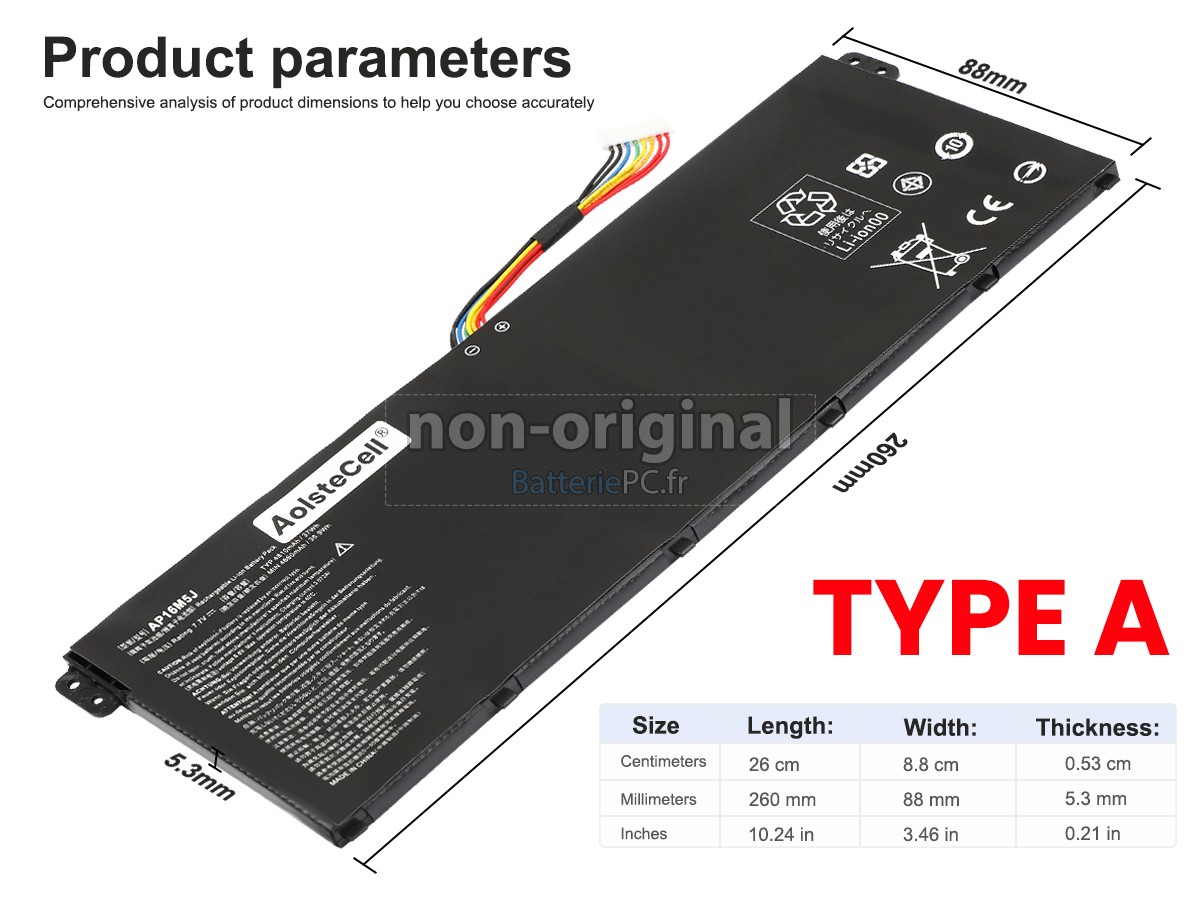 batterie pour Acer Aspire ES1-512