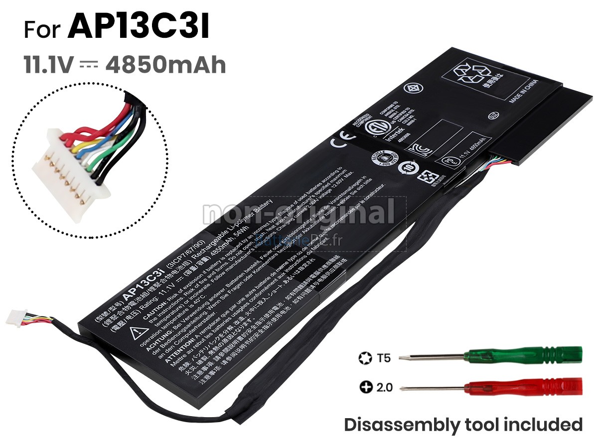 batterie pour Acer AP13C3I(3ICP7/67/90)