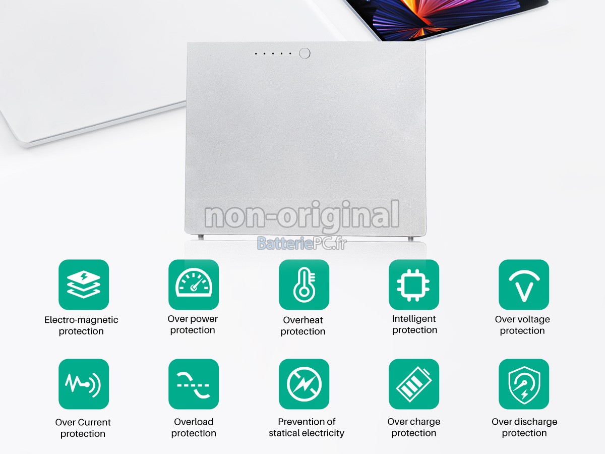 batterie pour Apple 15.4 inch 2.0GHZ (Matt or Glossy WideScreen display)