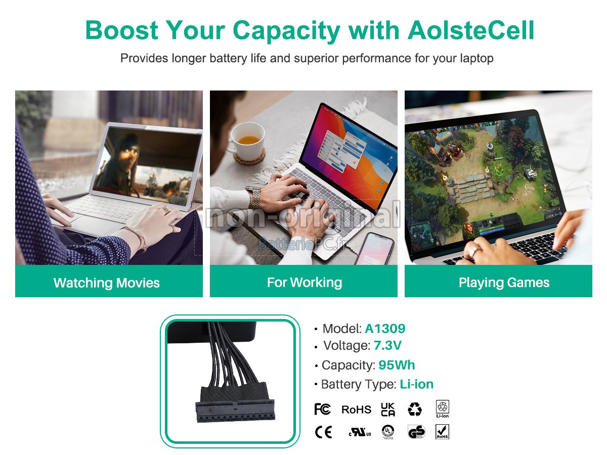 batterie pour Apple A1309