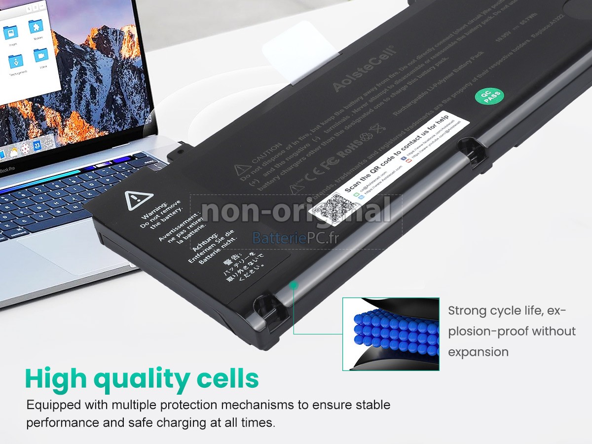 batterie pour Apple MC724LL/A