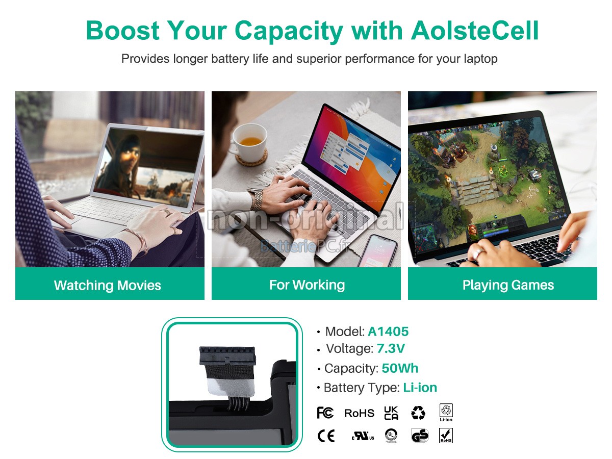 batterie pour Apple A1369