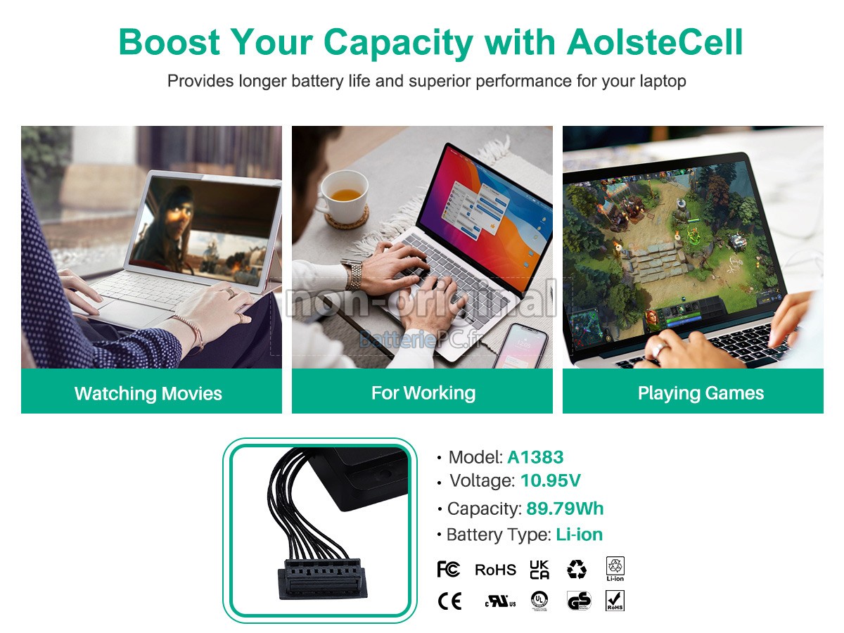 batterie pour Apple A1383