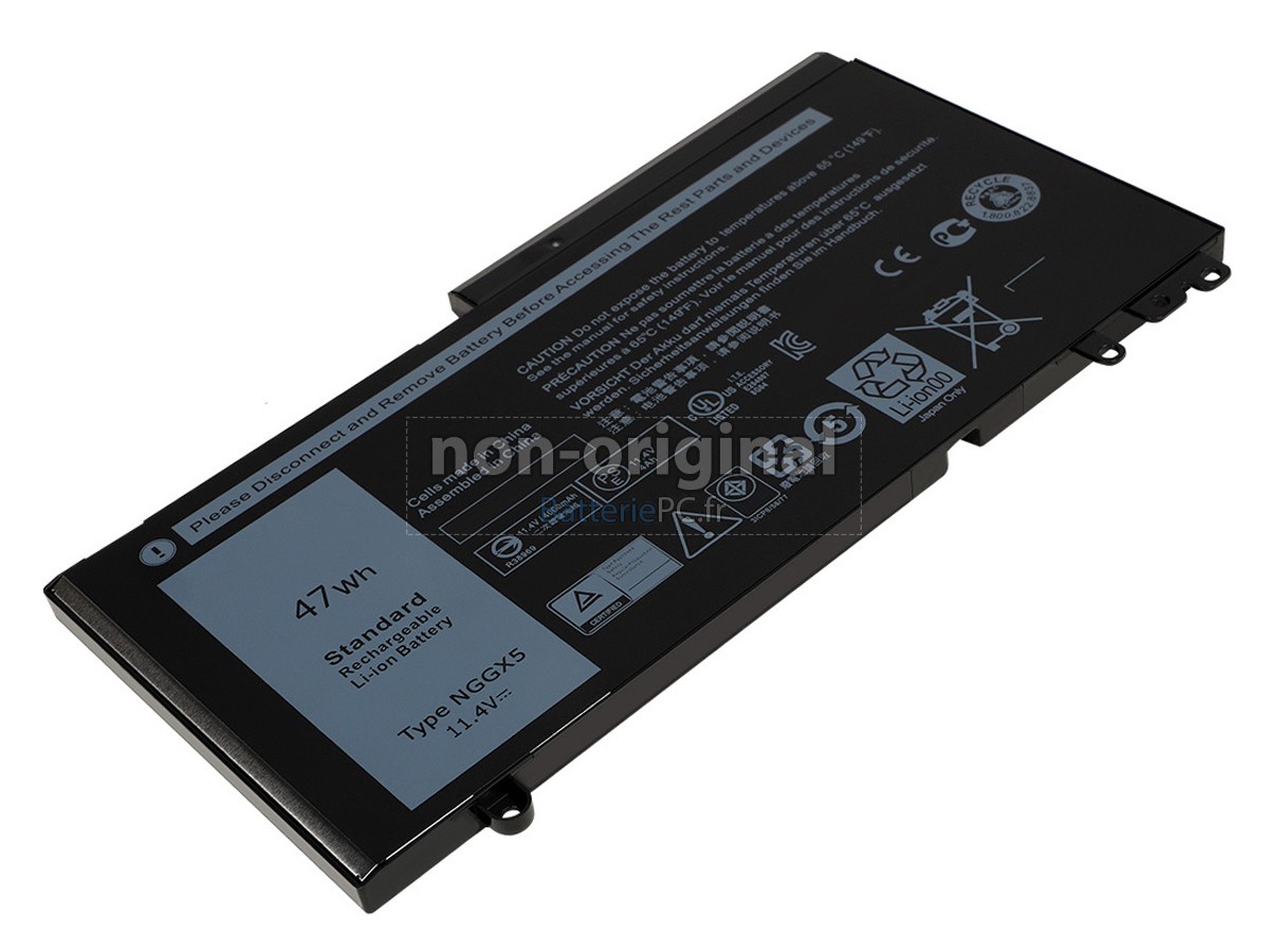 batterie pour Dell NGGX5