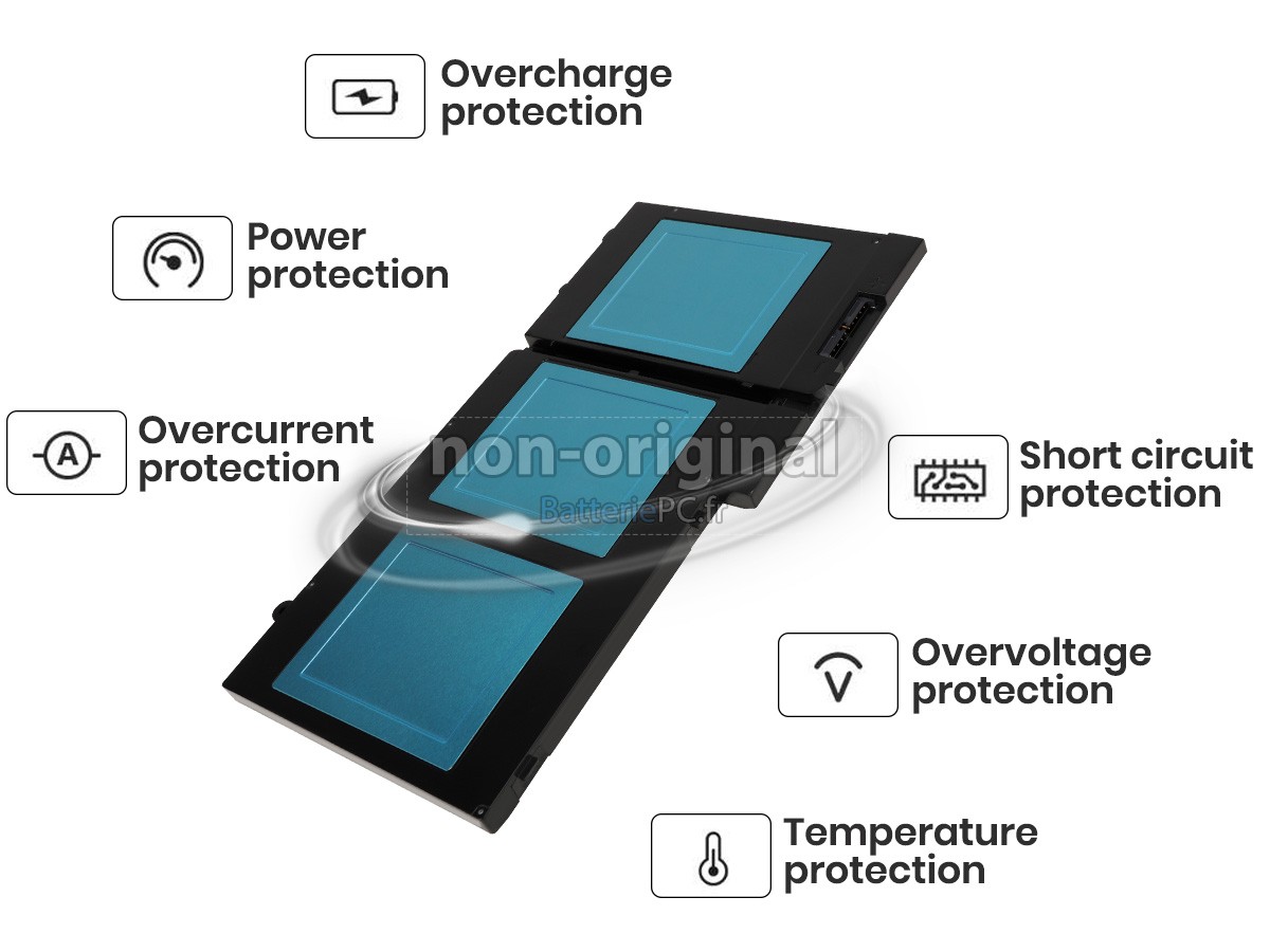 batterie pour Dell NGGX5