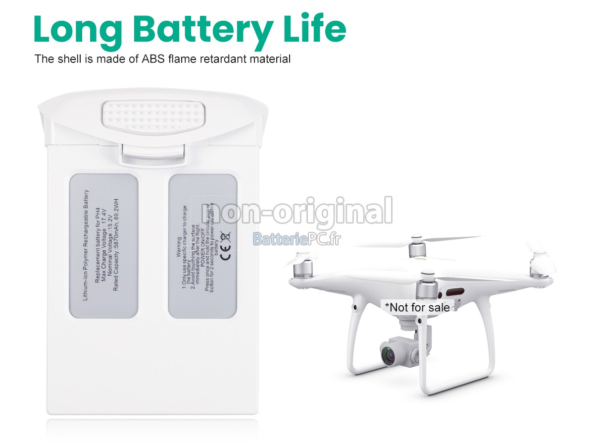 batterie pour DJI PHANTOM 4 PRO V2.0