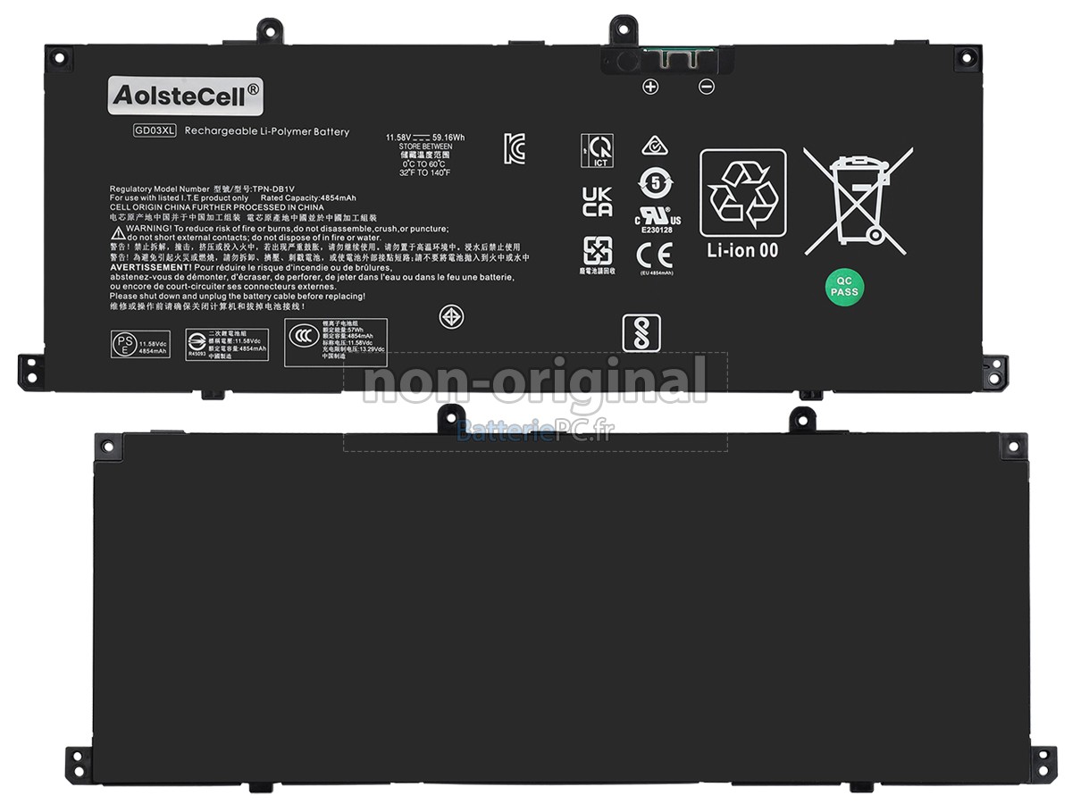 batterie pour HP Envy X360 14 INCH 2-IN-1