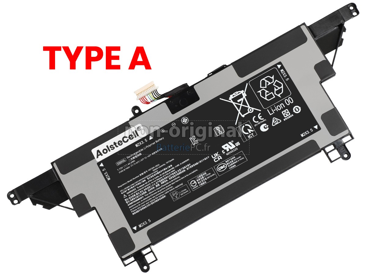 batterie pour HP Elite DRAGONFLY G3 6F673EA