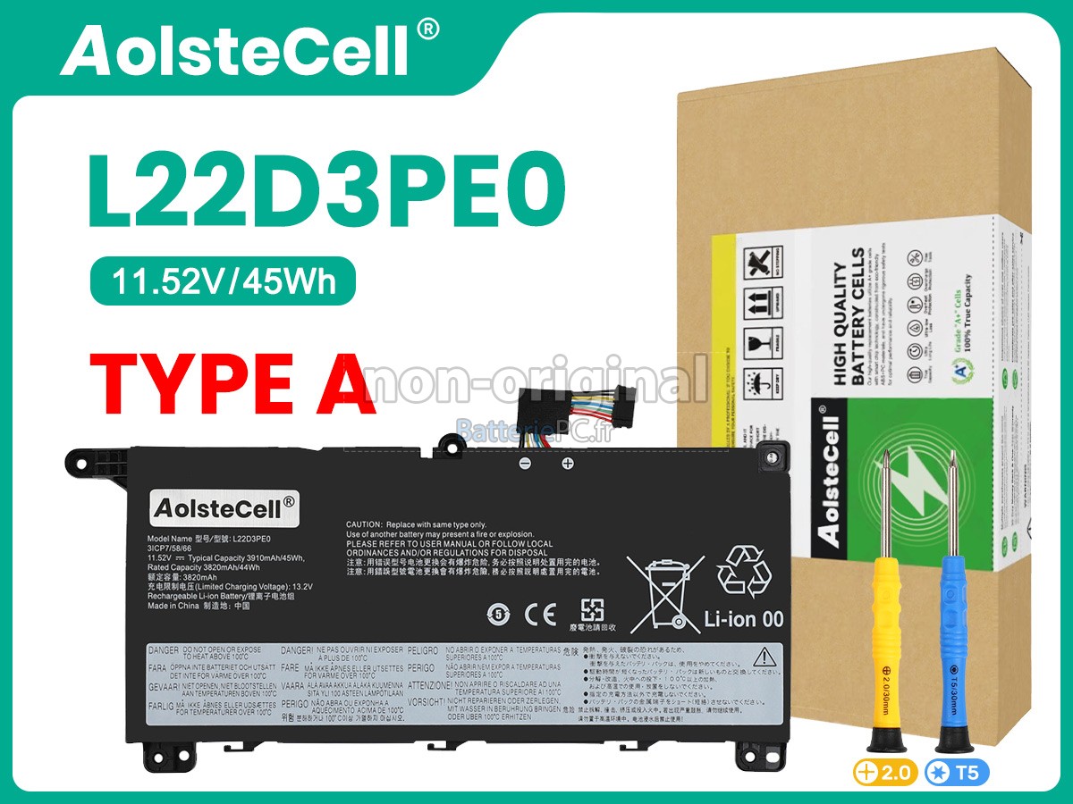 batterie pour Lenovo THINKBOOK 16 G6 ABP-21KK000SAK