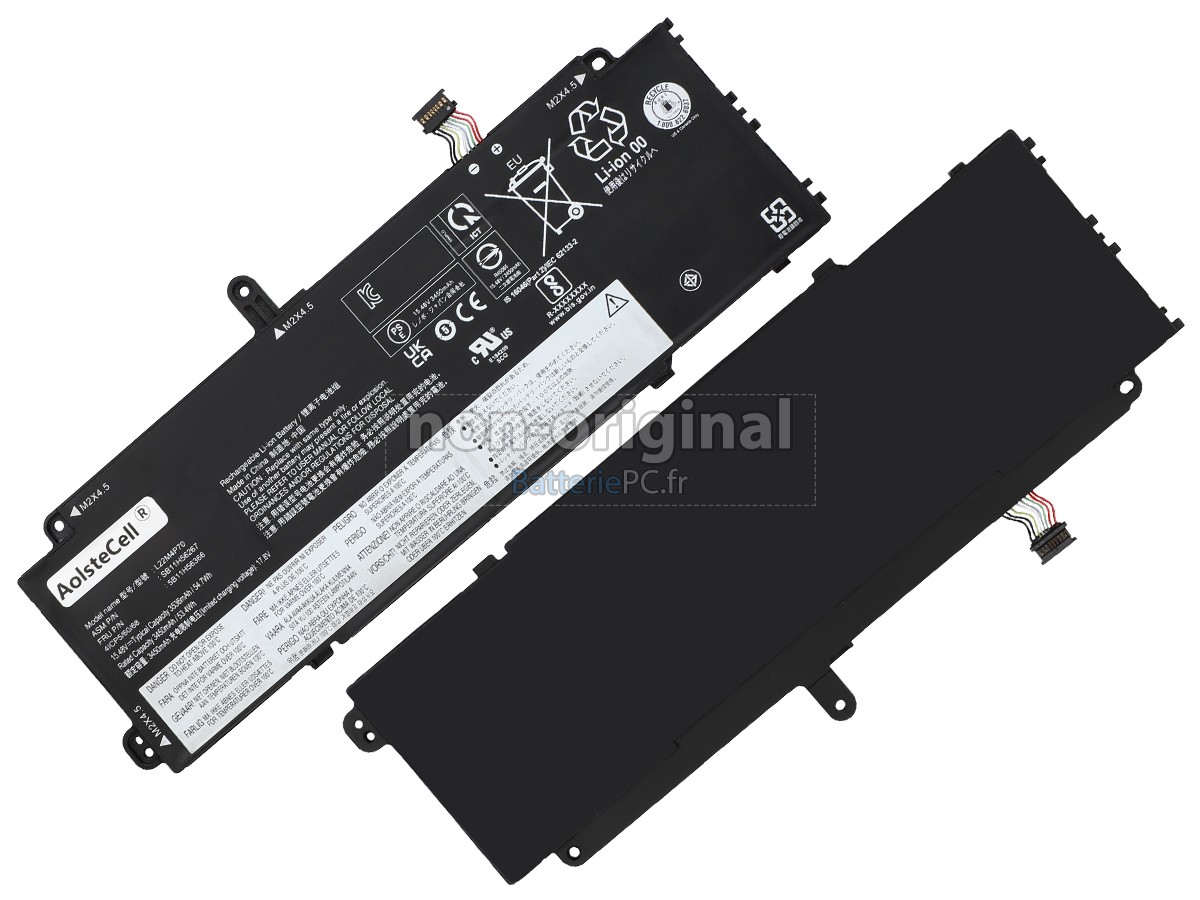 batterie pour Lenovo ThinkPad X13 GEN 4-21EX004CAD