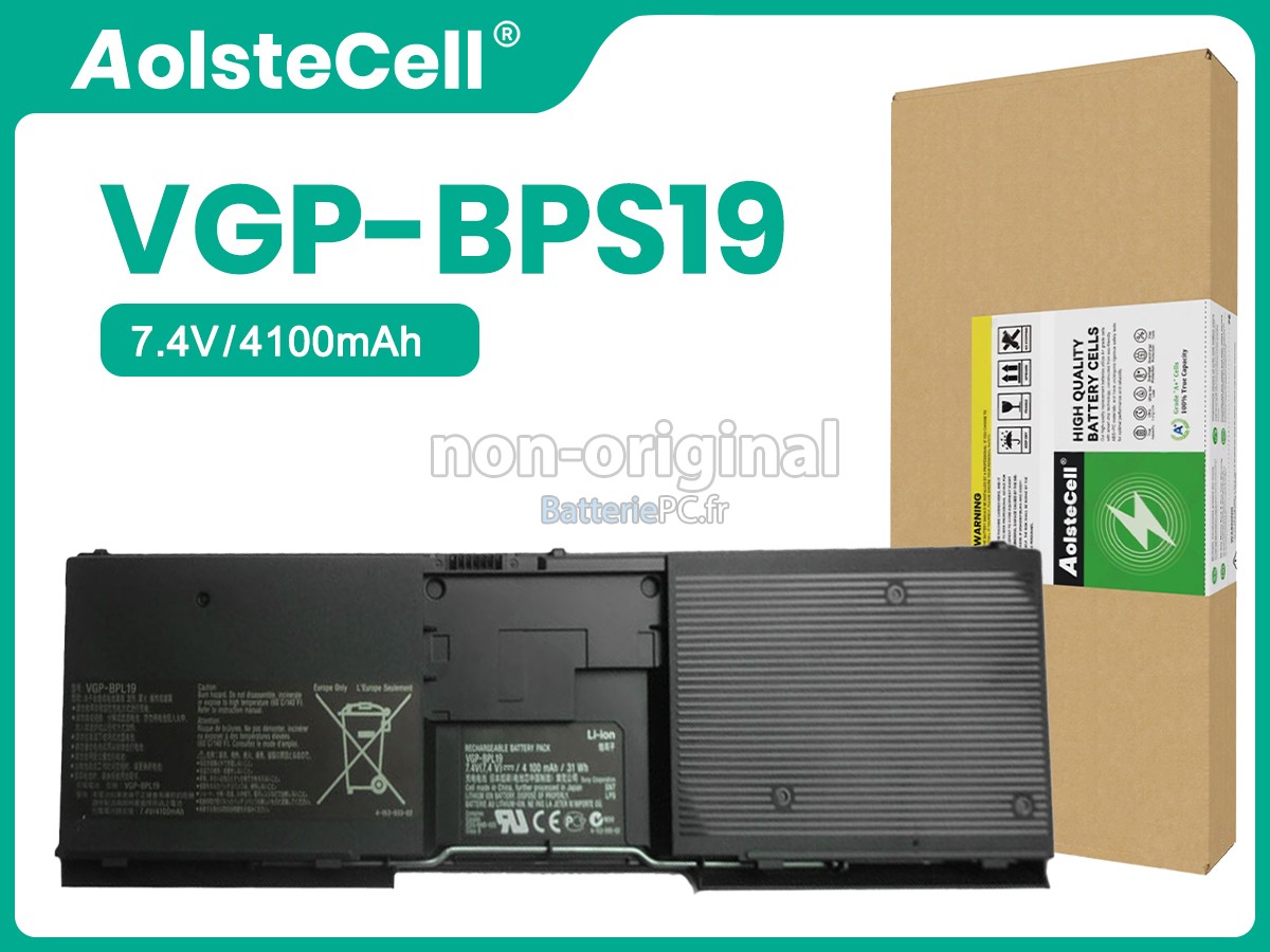 batterie pour Sony VGP-BPS19B/B