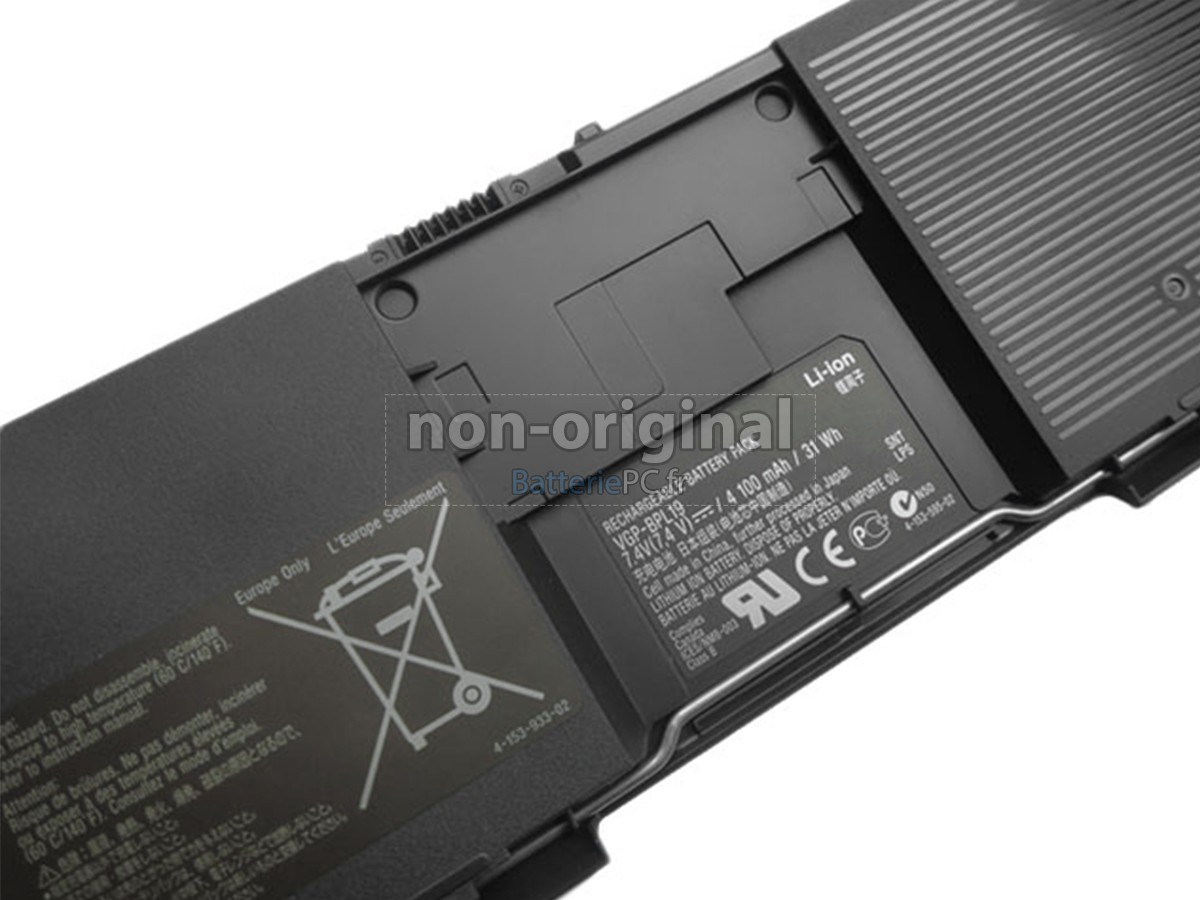batterie pour Sony VGP-BPS19B/B
