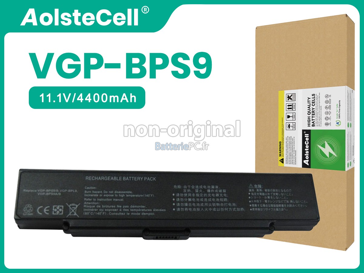 batterie pour Sony VAIO VGN-CR61B/P