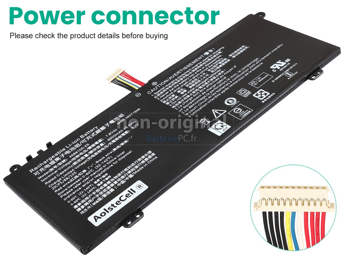 batterie pour Toshiba Satellite C50D-B-14K