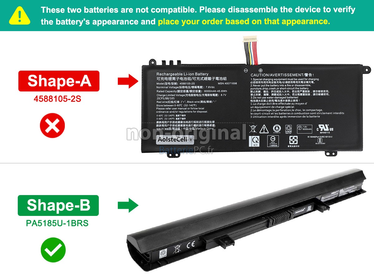 batterie pour Toshiba Satellite C50D-B-14K